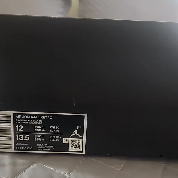 Jordan Retro 4 black cats 2020 Sneakers